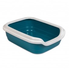 Туалет для кошек Comfort M 41х30х13.5, ультрамарин. Ст. PR241738