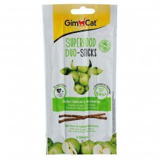 Лакомство GimCat Superfood Duo-Sticks для кошек, говядина и яблоки, 3 шт