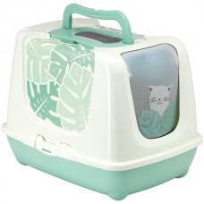 Moderna Trendy Cat Eden закрытый туалет для котов c угольным фильтром и совком 49.97х39.08х38.91 см