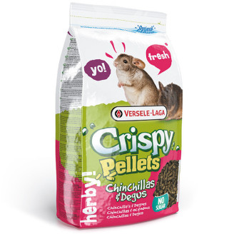 Купить Versele-Laga Crispy Pellets Chinchillas & Degus корм для шиншилл и дегу 1кг от Versele-Laga — Корм для грызунов | Zooprostir