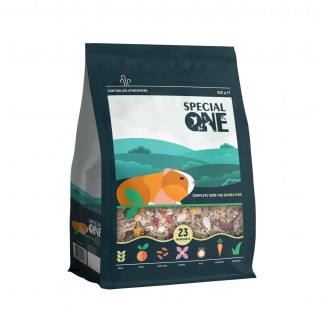Купити Повнораціонний корм Speciаl One для морських свинок, 500 г від — Корм для гризунів | Zooprostir