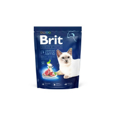 Сухой корм Brit Premium Cat Nature Sterilized Lamb для стерилизованных кошек, с ягненком, 300 г