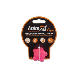 Купить Игрушка для собак AnimAll Fun шар молекула, коралловая, 3 см от AnimAll — Разное | Zooprostir