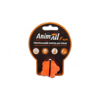 Купить Игрушка для собак AnimAll Fun шар молекула, оранжевая, 3 см от AnimAll — Разное | Zooprostir