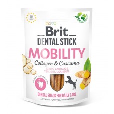 Снеки для собак Brit Dental Stick Mobility для мобільності суглобів, колаген та куркума, 7 шт, 251 г