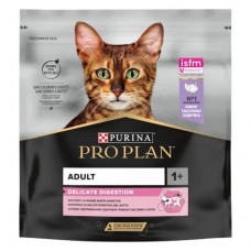 Сухой корм Purina Pro Plan Cat Delicate Turkey для кошек с чувствительным пищеварением, с индейкой, 400 г
