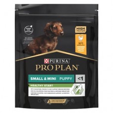 Сухой корм Purina Pro Plan Puppy Small&Mini Optistart для щенков малых пород, с курицей, 700 г