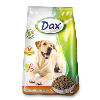 Купить Корм для собак ДАКС с птицей 10 кг от DAX — Dax для собак | Zooprostir
