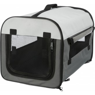 Купить Переноска для собак Trixie Kennel размер S, 50 х 50 х 60см, нейлон от Trixie — Транспортировочные боксы, переноски | Zooprostir