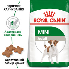 Корм Royal Canin Mini Adult 8 кг для собак дрібних порід від 10 місяців до 8 років