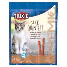 Палочки для котов Quadro-Sticks (ягненок+ птица) 5шт/5гр