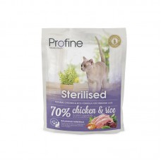 Profine Cat Sterilised корм для дорослих кастрованих котів з куркою 0,3 кг