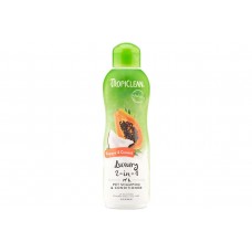 Шампунь TropiClean Papaya & Coconut 592 мл 2 в 1 Папайя и кокос для собак и кошек