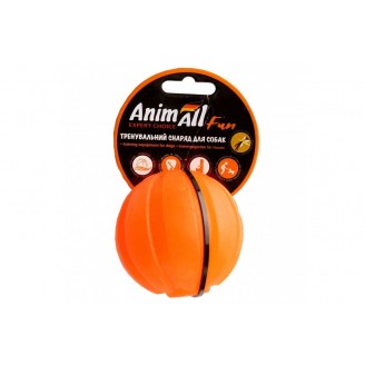 Игрушка AnimAll Fun тренировочный мяч для собак, 7 см, оранжевая от AnimAll