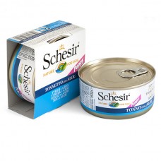 Консерви Schesir Tuna Aloe Puppy для цуценят від 1 місяця 150г х 10шт тунець з алое в желе