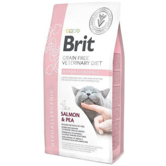 Brit GF Veterinary Diets Cat Hypoallergecnic 2 кг корм для котов, гипоаллергенный от Brit