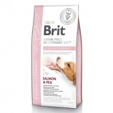 Сухий корм для собак, при харчової алергії Brit GF Veterinary Diet Hypoallergenic 12 кг