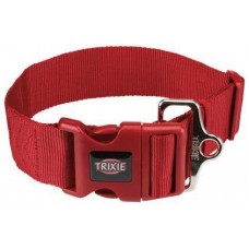Нашийник для собак Trixie Premium нейлон, L-XL: 40-65 см / 25 мм, червоний