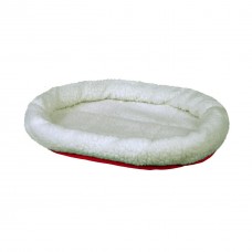 Лежак двосторонній Trixie «Cuddly Bed» 47 см / 38 см білий / червоний