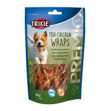 Ласощі для собак Trixie Premio Fish Chicken Wraps 80 г (курка і риба)