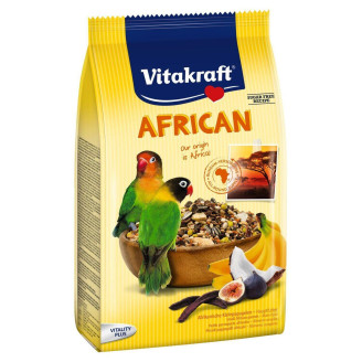 Купить Корм для средних африканских попугаев Vitakraft African 750 г от Vitakraft — Корм для птиц | Zooprostir