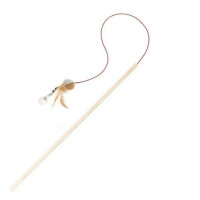 Игрушка для кошек Comfy Удочка с мячиком 40 см (текстиль)