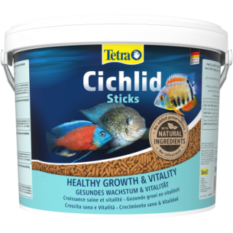 Купить Корм Tetra Cichlid ST. 10л / 2,9кг палочки для цихлид от Tetra — Корм для рыбок | Zooprostir
