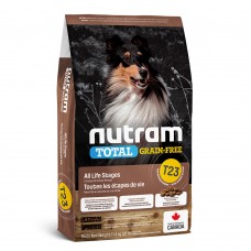 Сухий корм T23 Nutram Total Grain-Free Turkey, Chicken & Duck 11.4 кг для цуценят і дорослих собак