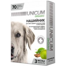 Нашийник Uniicum Organic від блох і кліщів для собак 70 см
