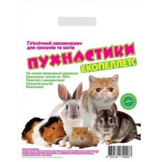 Наповнювач дерев'яний "Пухнастики", 3кг(12л)