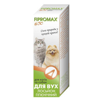 Лосьон-спрей Fipromax БИО для ушей гигиенические для кошек и собак 30мл от