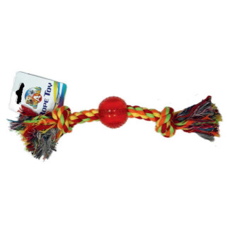 Игрушка для собак Croci канат грейфер с мячиком, 30,5 см, 4 см от Croci