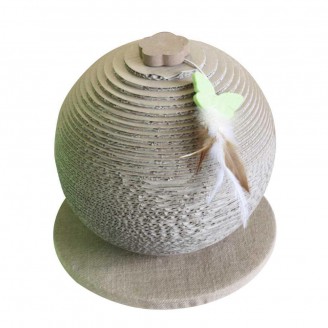 Когтеточка Croci Papercat Sphere, сфера на підставці, гофракартон, 30х30х33см от Croci