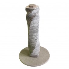 Когтеточка Croci Papercat Spiral, стовпчик на підставці, гофракартон, 35х35х59см