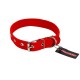 Нашийник брезентовий  Пухнастики , червоний 25 м/55см