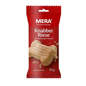 Mera Knabberriese XXL 90 г велике жувальне печиво для собак від