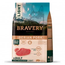 Bravery Iberian Pork Large/Medium Adult 12 кг сухой корм для собак cредних и крупных пород, с иберийской