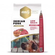 Сухий корм Amity Super Premium Iberian Pork 14 кг для дорослих собак усіх порід, з іберійською свининою