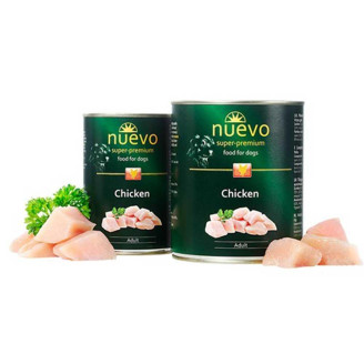 Корм влажный Nuevo Adult с курицей, для собак, 800г от Nuevo