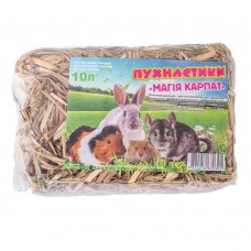 Сіно для гризунів "Пухнастики, Магія Карпат", 10л