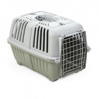 Купити Перенесення Pratico 2 metal Green 55*36 h до 18кг від — Транспортувальні бокси, перенесення | Zooprostir