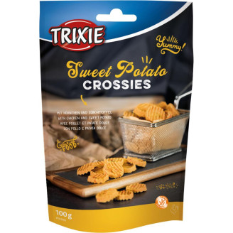Лакомство Trixie для собак "Sweet Potato Crossies" с курицей и сладким картофелем 100г от Trixie