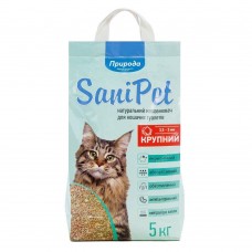 Наповнювач бентонітовий Sani Pet 5 кг для котячого туалету великий