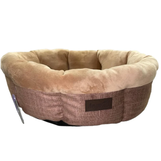 Лежак AnimAll Mary S Brown для собак, коричневый, 50×50×15 см от AnimAll