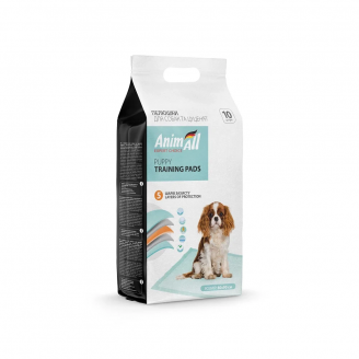 Купить Пеленки AnimAll Puppy Training Pads для собак и щенков, 60×90 см, 10 штук от AnimAll — Пелюшки, памперси і т.д. | Zooprostir
