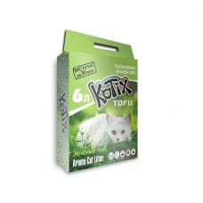 Kotix Tofu Green Tea 6 л / 2,6 кг соєвий наповнювач для котячого туалету