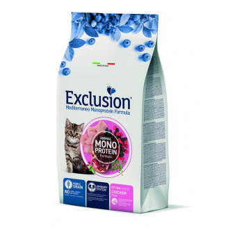 Сухой корм Exclusion Kitten Chicken для котят, с курицей, 300 г от Exclusion