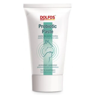 Купить Паста Dolfos Probiotic Paste для поддержания правильного функционирования ЖКТ для собак и кошек, 50 г от Dolfos — Витамины для собак | Zooprostir