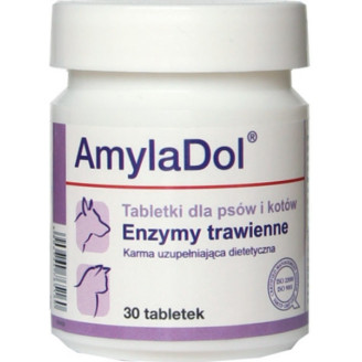 Пищевая добавка Dolfos AmylaDol для котов и собак, 30 табл. от Dolfos