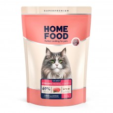 Сухий корм для дорослих кішок Home Food Hairball Control Cat Adult виведення шерсті зі шлунка 1.6 кг